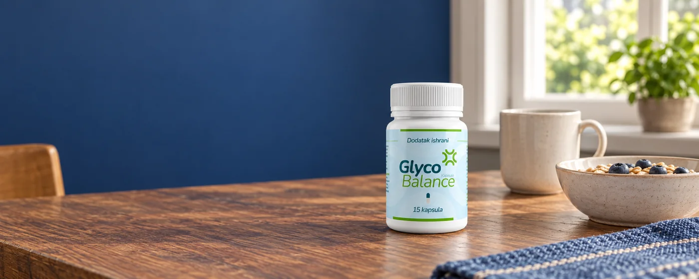 Glyco Balance na stolu, u izvornom pakovanju